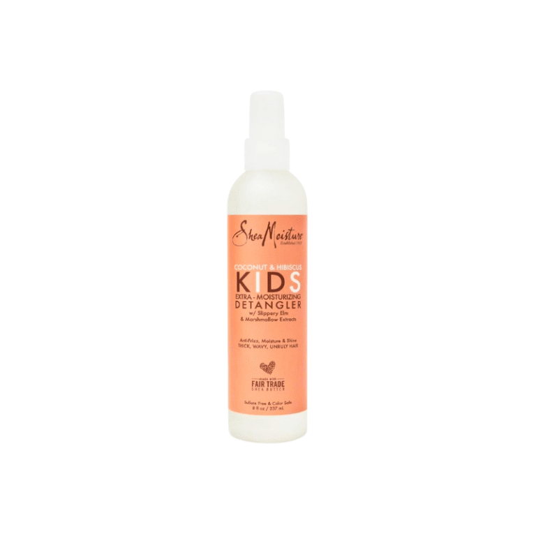 “SheaMoisture Kids detangler bottle front view”