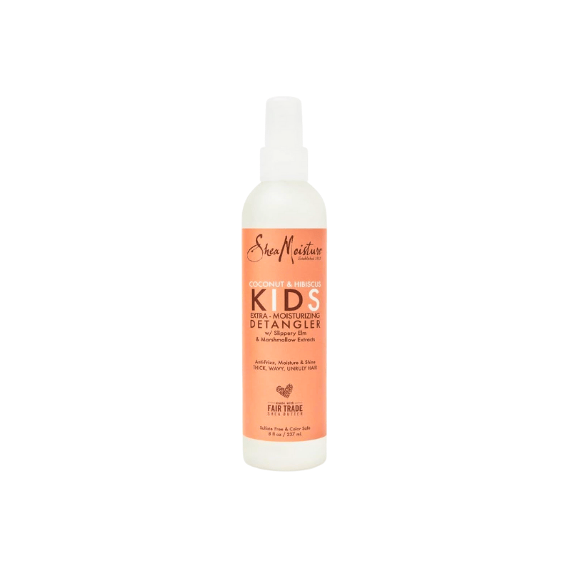 “SheaMoisture Kids detangler bottle front view”