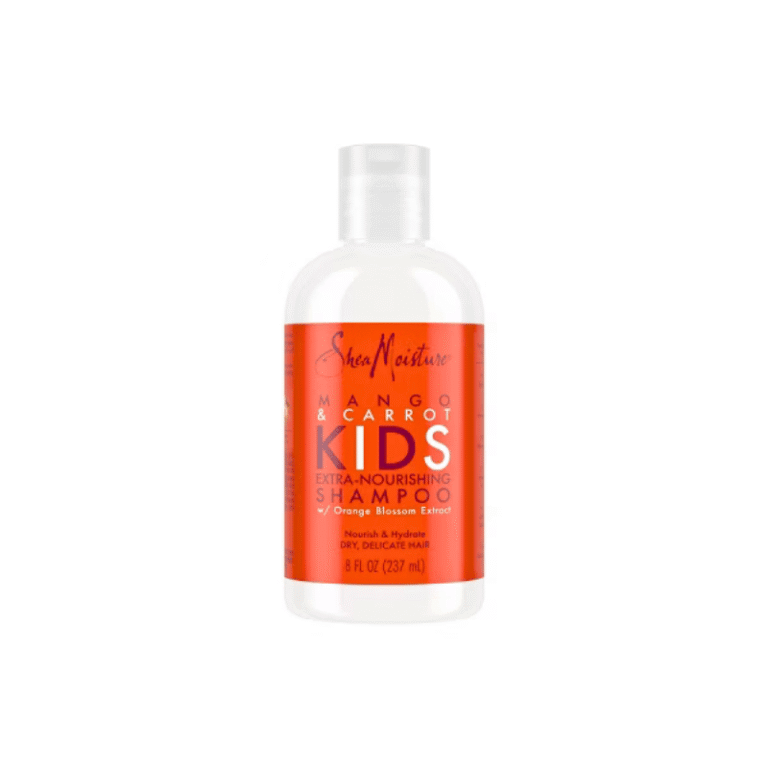 Mango & Carrot Kids Shampoo bottle