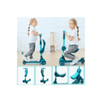 Kids light up musical scooter with seat