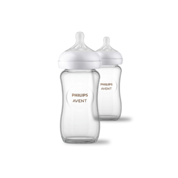 Philips Avent Natural Glass Baby Bottles 240ml