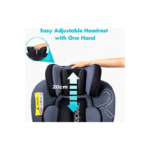 Reecle 360° rotating baby car seat with ISOFIX for 0-36kg