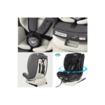 Kidilo 360° Swivel Baby Car Seat rear facing installation