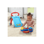Baby playing with VTech Sit-to-Stand activity walker
