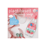 Dreft bottle soap cutting through milk residue on baby dishes