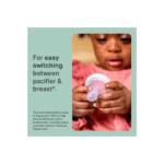 Tommee Tippee breast-like pacifier symmetrical nipple design