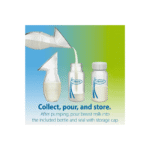 Hands-free breast milk collection with Dr. Brown’s pump