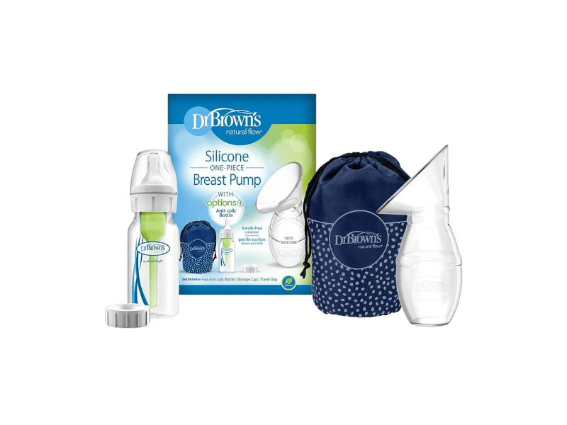 Dr. Brown’s silicone one-piece breast pump milk collector