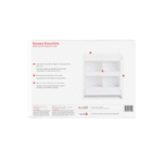 Nursery diaper organizer with compartments