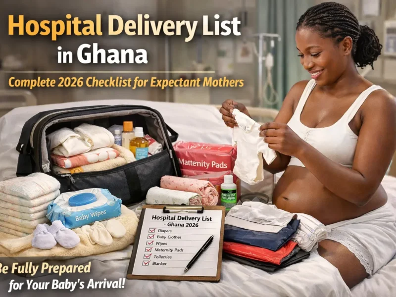 Hospital Delivery List in Ghana (Complete 2026 Checklist for Expectant Mothers)