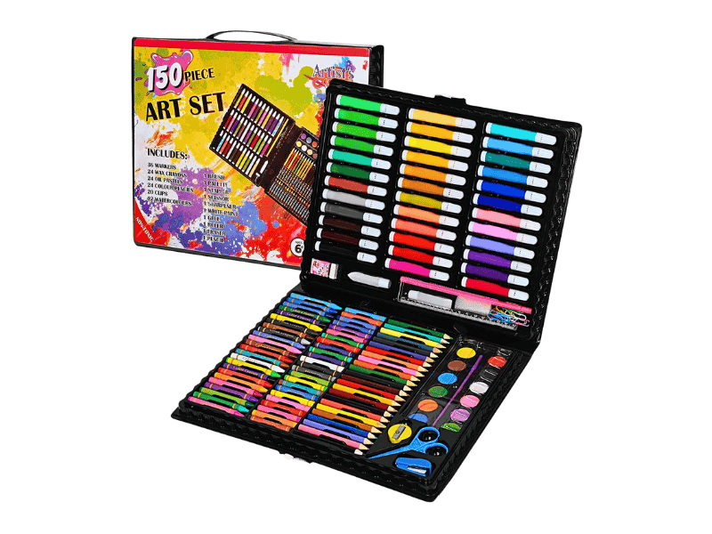 150 Piece Kids Art Set