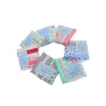 Baby 6 Pack Cotton Cot Sheets