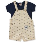 DDG Sport Baby Boys 2-Piece Shortalls 18m