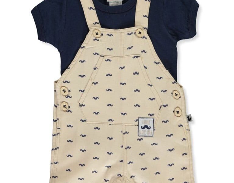 DDG Sport Baby Boys 2-Piece Shortalls 18m