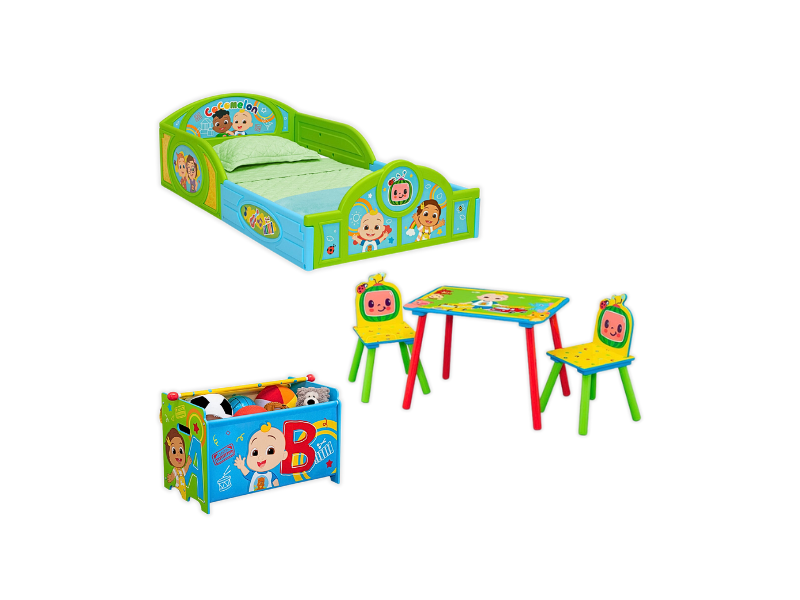 Delta Children 5-Piece Toddler Room-in-a-Box Set, CoComelon