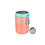 Double Layer 710 ml Stainless Steel Insulated Food Flask with Spoon