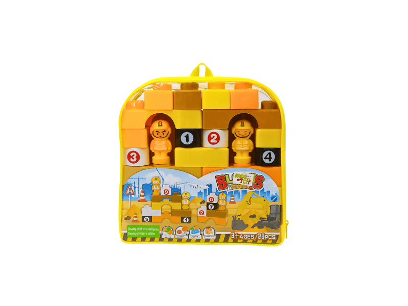 Engineering Building Blocks Set - 29 Pieces