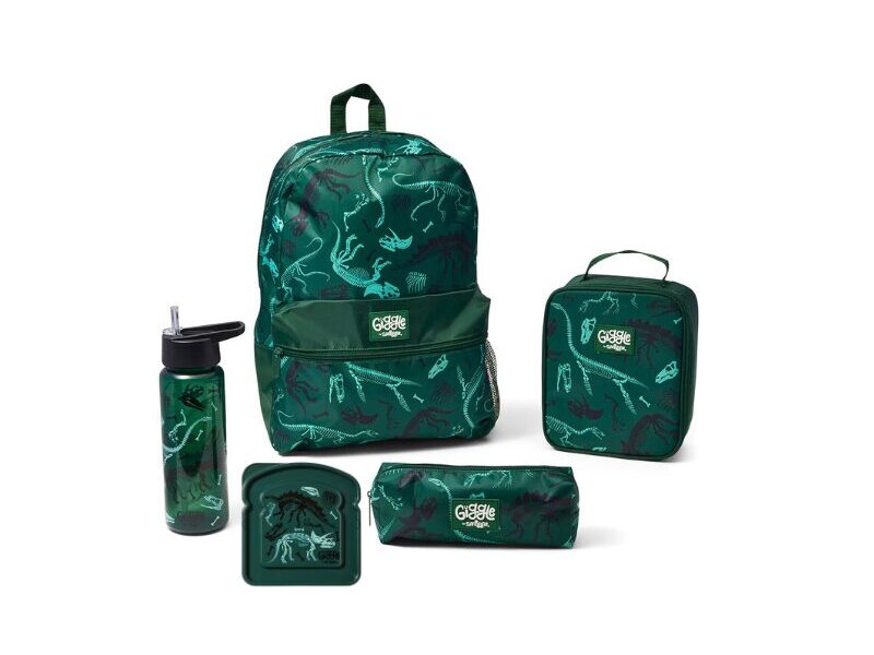 Giggle By Smiggle 5 Piece Bundle - Green Dino