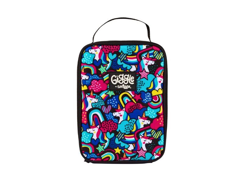 Giggle By Smiggle Lunchbox- Black Mix