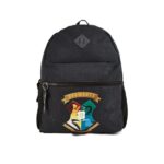 Harry Potter Black Graphic Print Rucksack
