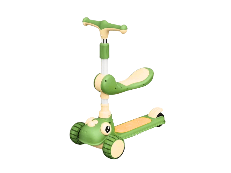 Kids Foldable Light Up Musical Scooter