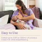 Lansinoh Silicone Manual Breast Pump Collector for Breastmilk - Image 4