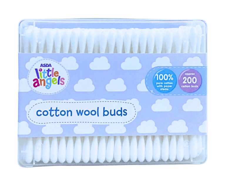 Little Angels 200 Pack Cotton Earbuds