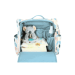 MoDRN Nylon Convertible Diaper Bag Backpack, Flora - Image 2