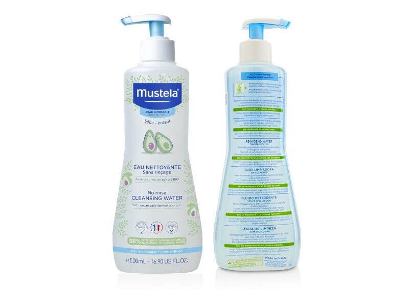 Mustela Baby No Rinse Cleansing Water 500ml