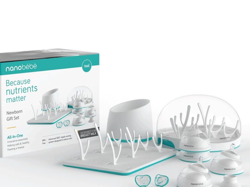 Nanobebe Complete Newborn Baby Bottle Gift Set