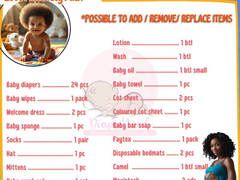 Newborn Baby Essentials Pack - Starter Kit With 19 Items