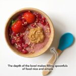 Nuby Bamboo Bowl and Spoon, Weaning Tableware - Image 3