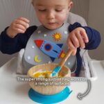 Nuby Bamboo Bowl and Spoon, Weaning Tableware - Image 4