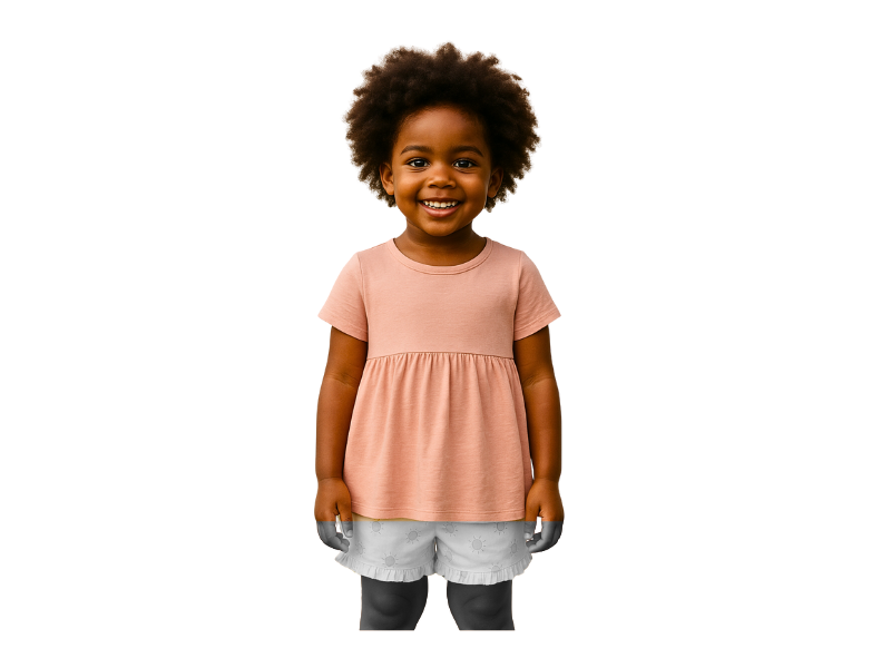 Pastel Empire Tops 3 Pack 4-5yrs