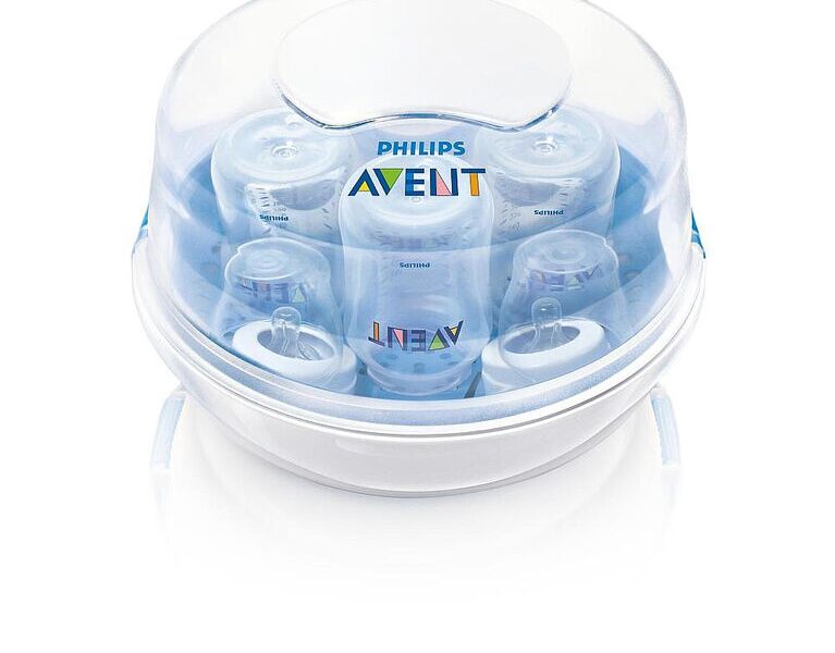 Philips Avent Microwave Steam Baby Bottles Sterilizer