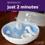 Philips Avent Microwave Steam Baby Bottles Sterilizer - Image 5
