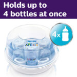 Philips Avent Microwave Steam Baby Bottles Sterilizer - Image 6