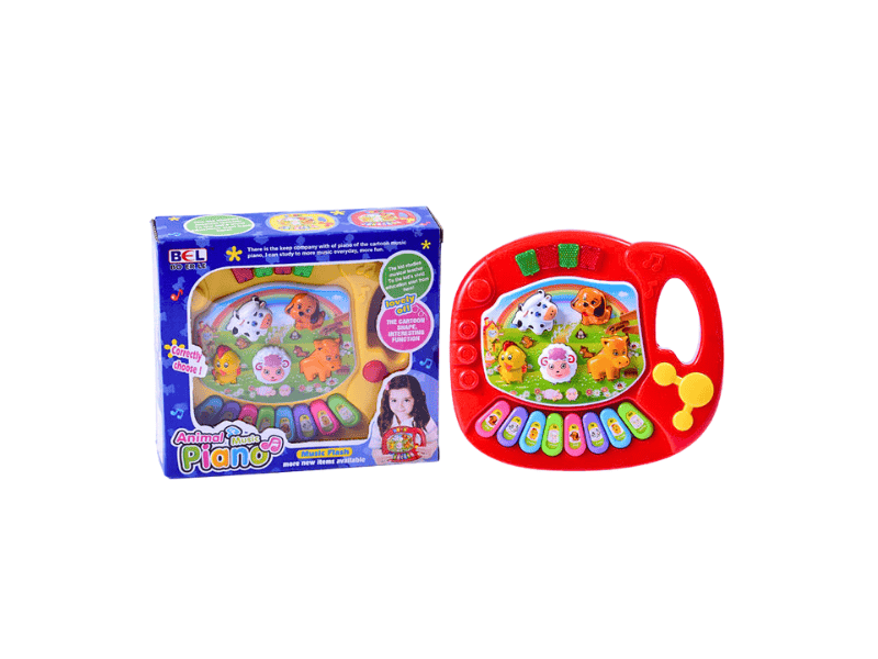 Toddler Learning Animal Piano with Lights & Music