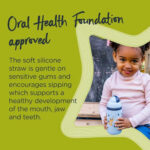 Tommee Tippee Grey Superstar Insulated straw bottle 266ml - Image 5