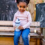 Tommee Tippee Pink Superstar Insulated straw bottle 266ml - Image 3