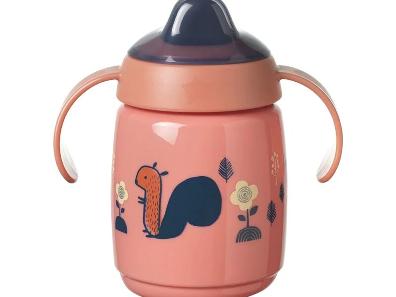Tommee Tippee Superstar Sippee, Trainer Sippy Cup for Babies Pink