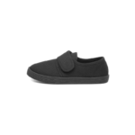 Walkright Black Unisex Plimsolls - Image 3