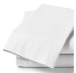 White Baby Cotton Cot Sheets - Image 3