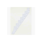 White Picot Trim Ankle Socks 10 Pack - Image 2