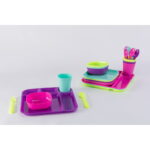 Your Zone 24pc Kids Dinnerware Set - Image 3