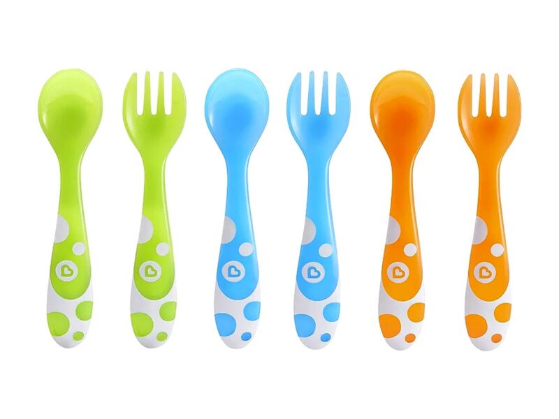 Munchkin® Multi™ Toddler Forks and Spoons, 6 Pack