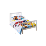 Paw Patrol Toddler Bed Bundle with Mattress, Bedding & Side Rails (140 ? 70 cm)