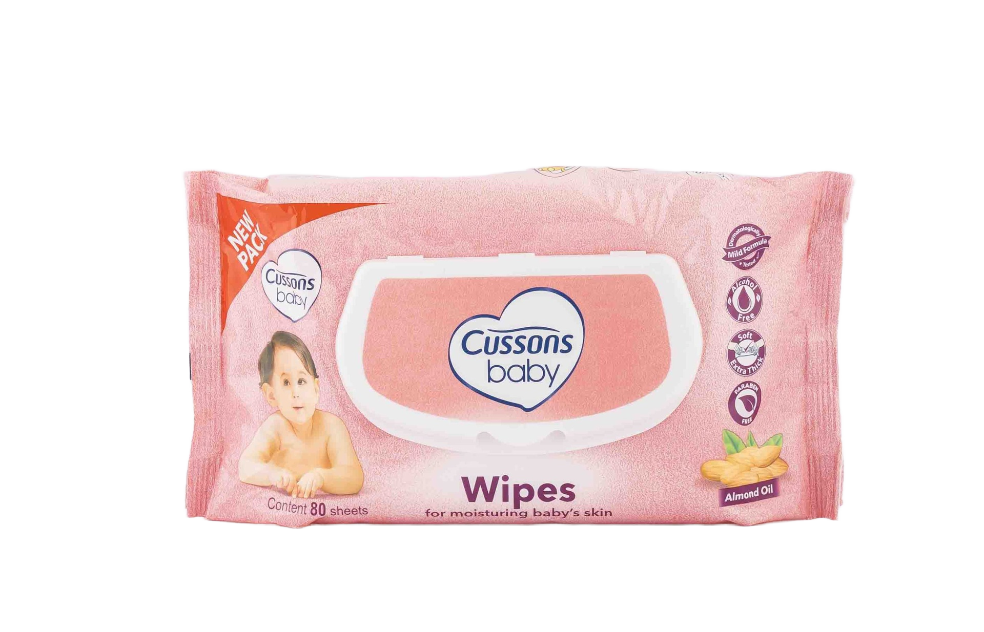 449ce5c2-c376-4ac8-81bd-80733af81b85 Cussons Baby Wipes (Pink Pack) - Image 1