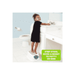 Kids Step Stool - Non Slip Bathroom & Toilet Training Stool - Image 2