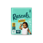 Rascals Premium Nappies Size 2 (4-8kg) - 48 Nappies
